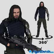 Winter Soldier Bucky Barnes - Avengers Infinity War - Sebastian Stan - Hot Toys - mms509