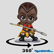 Okoye Female Heroes Cosbaby cosb682 - Avengers Endgame - Hot Toys