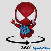 Scarlet Spider Suit Spiderman Cosbaby cosb620 - Marvel Spiderman Game - Hot Toys